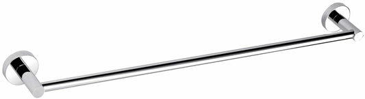 Otus Round Single Towel Rail 750mm - Chrome