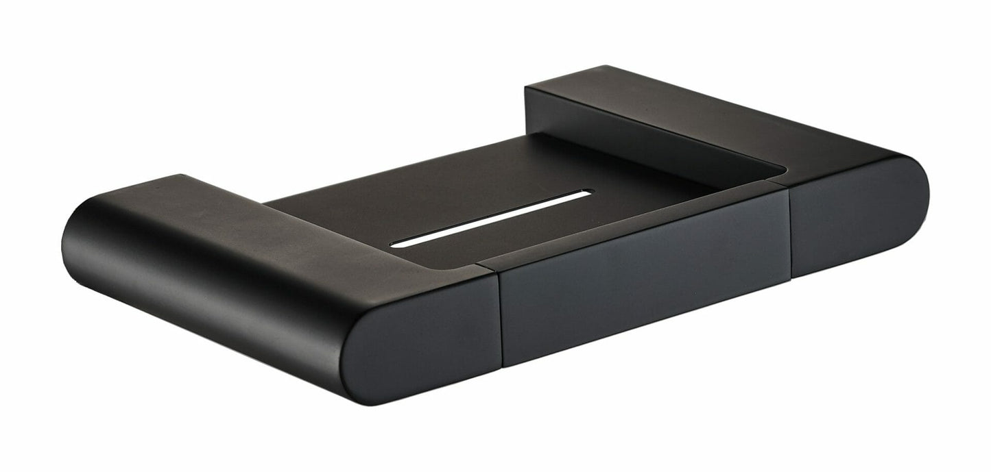 Flores Soap Holder - Matt Black