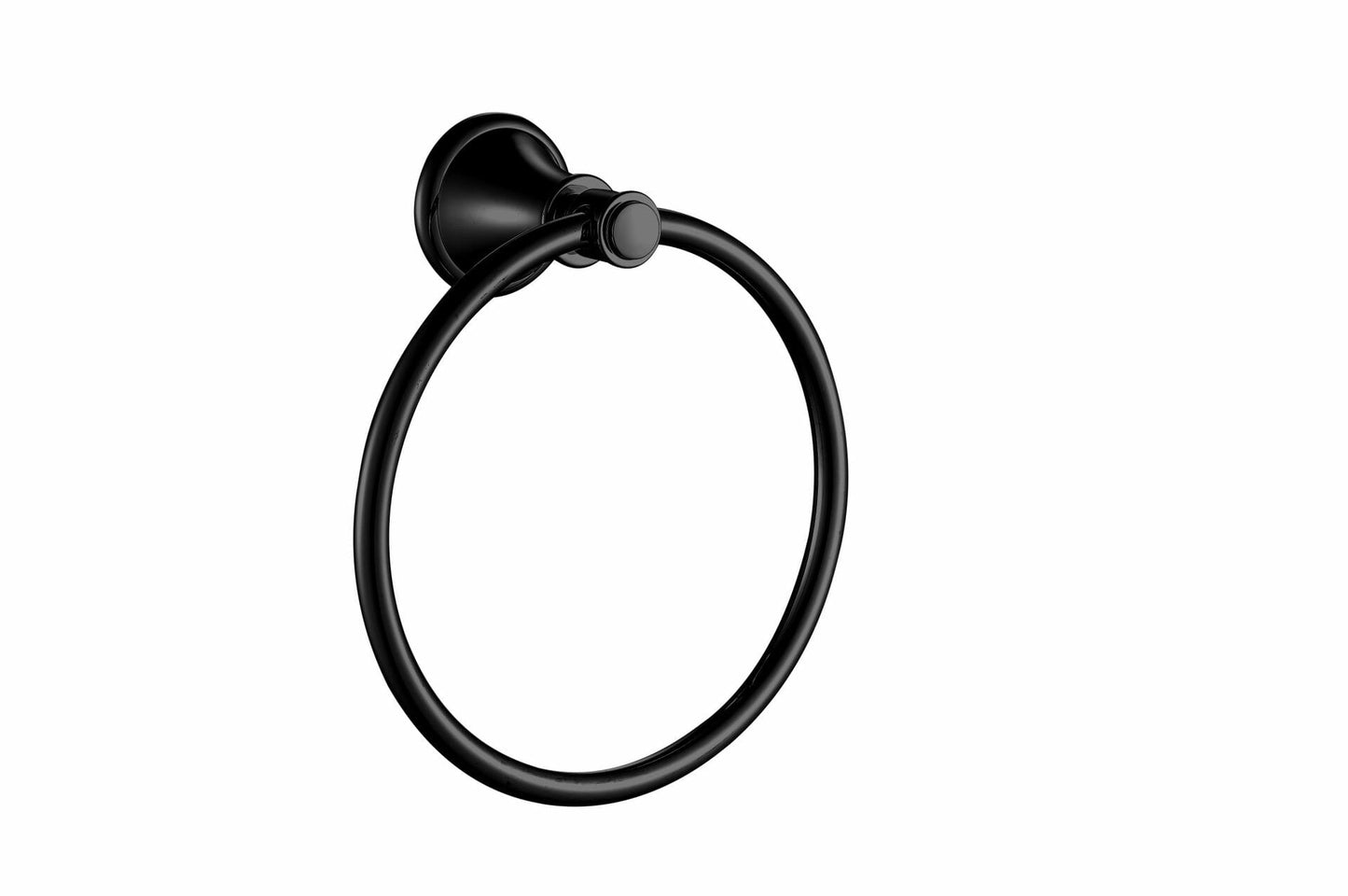 Clasico Towel Ring - Matt Black