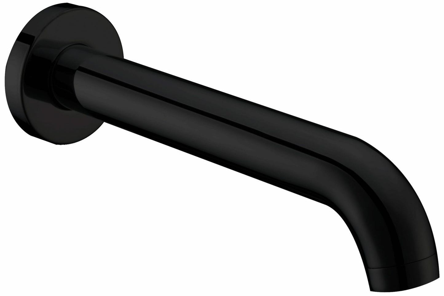 Yale L-Cylinda Bath Spout 200mm - Matt Black