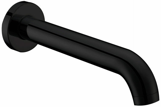 Yale L-Cylinda Bath Spout 200mm - Matt Black
