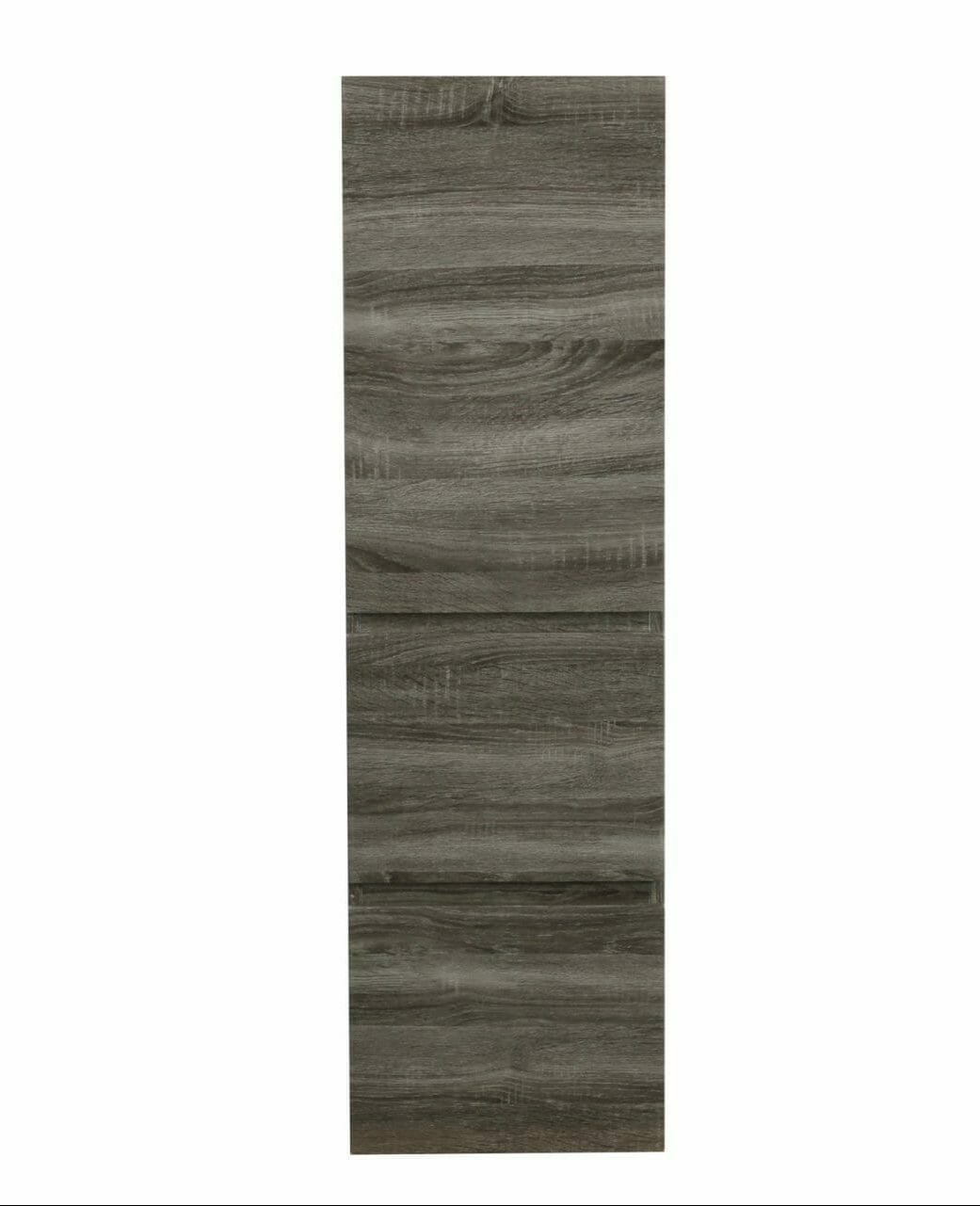 Wall Hung Tall Boy - Double Drawer - Dark Grey - 400mm
