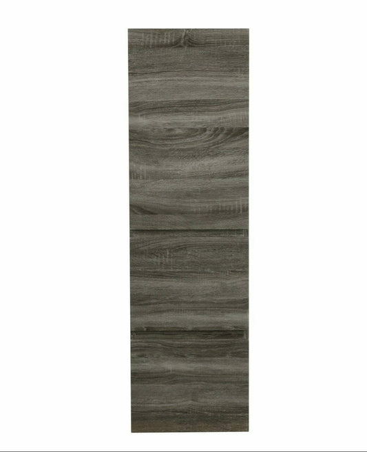 Wall Hung Tall Boy - Double Drawer - Dark Grey - 400mm