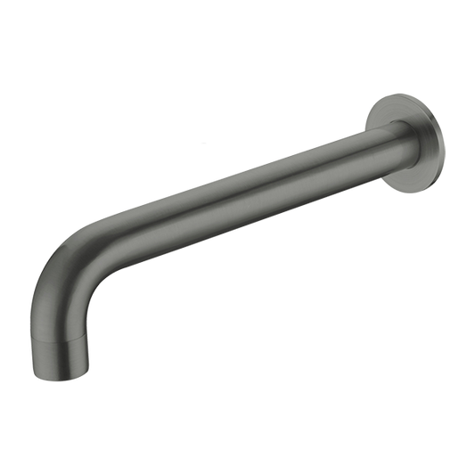 Kara Wall Basin Set Spout Only 215mm Gun Metal