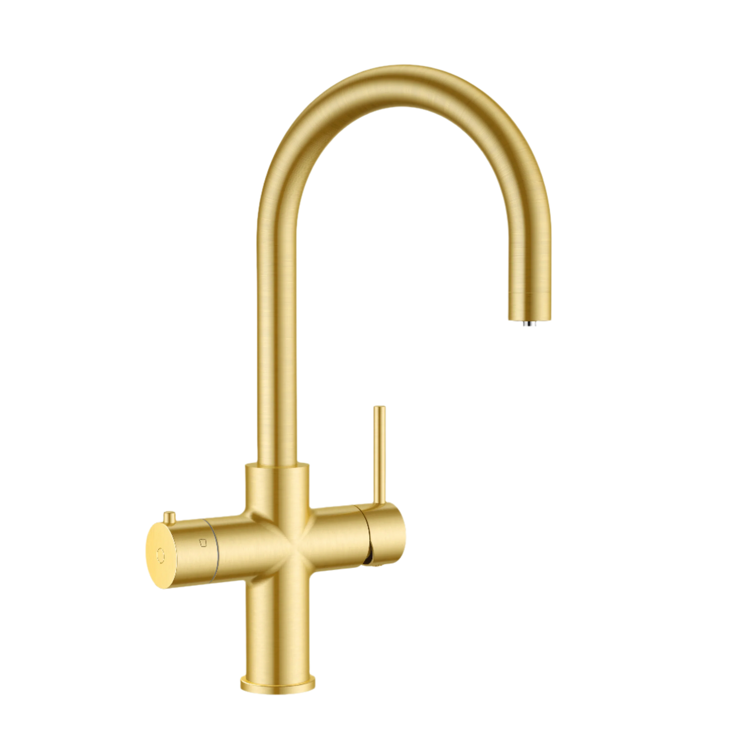 Alia 4-in-1 Instant Boiling Filtered Water Tap - Brushed Gold