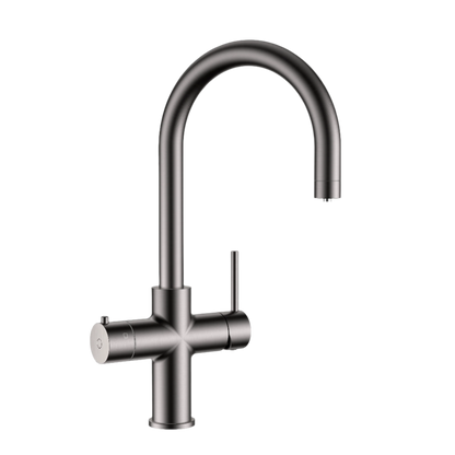 Alia 4-in-1 Instant Boiling and Chilled Filtered Water Tap - Gunmetal Grey