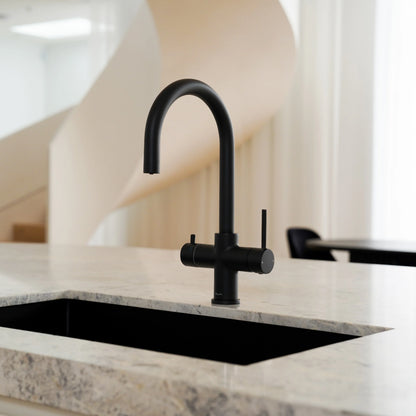 Alia 4-in-1 Instant Boiling Filtered Water Tap - Matte Black