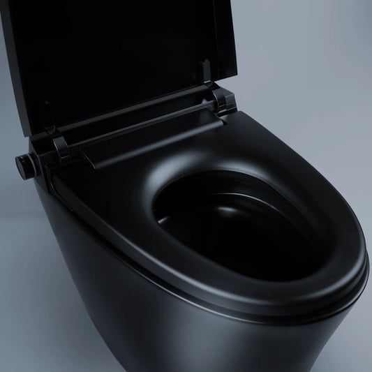 Alia AG-ST1000 Smart Toilet with Integrated Bidet - Matte Black