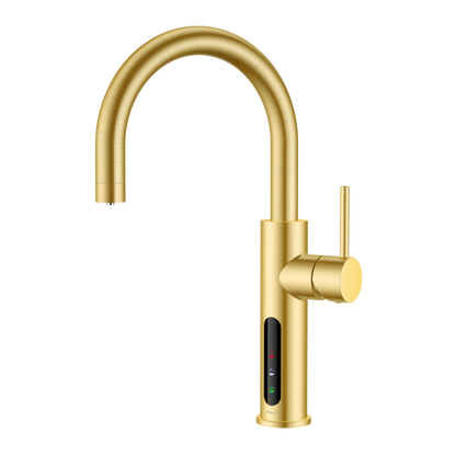 Alia X51 Instant Boiling Filtered Water Tap - Brushed Gold