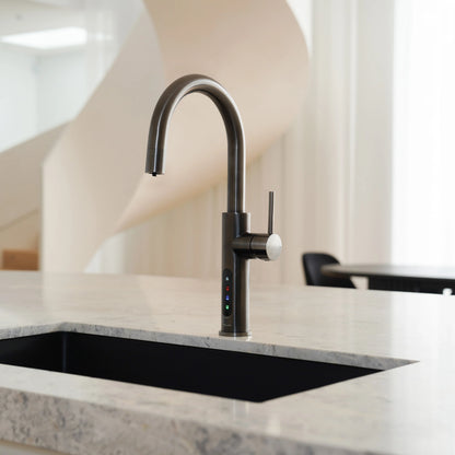 Alia X51 Instant Boiling Filtered Water Tap - Gunmetal Grey