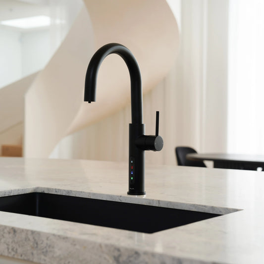 Alia X51 Instant Boiling, Chilled and Sparkling Filtered Water Tap - Matte Black