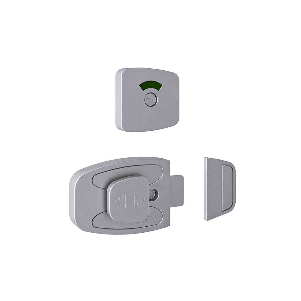 Sera Emergency Release Slide Lock and Indicator Set - AntiMicrobial - With Screw Fixings