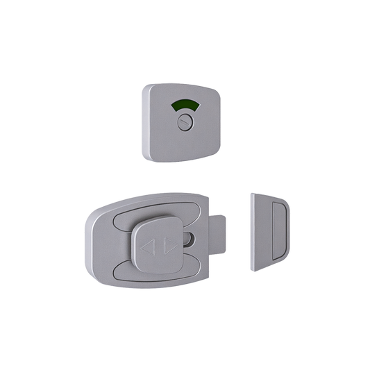 Sera Emergency Release Slide Lock and Indicator Set - AntiMicrobial - With Screw Fixings
