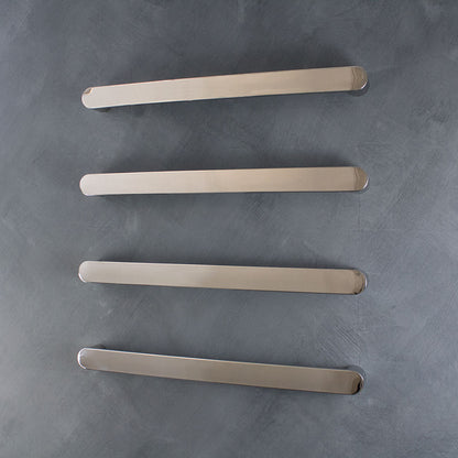 Radiant Polished 800mm Single Flat Faced with Curved Bar