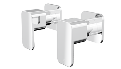 Zia Wall Top Assemblies - Chrome