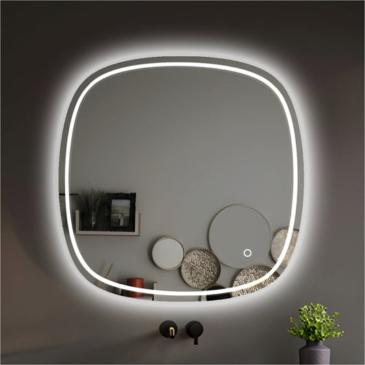 LEXSI LED Frameless Mirror - 600x600mm **Discontinued/Clearance Stock No Exchange or Refund