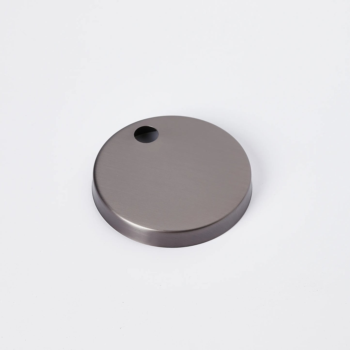 60mm Round Hinge cover of Toilet Seat Cover - Gun Metal