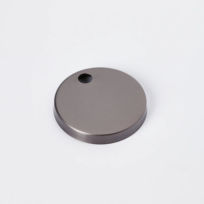 60mm Round Hinge cover of Toilet Seat Cover - Gun Metal