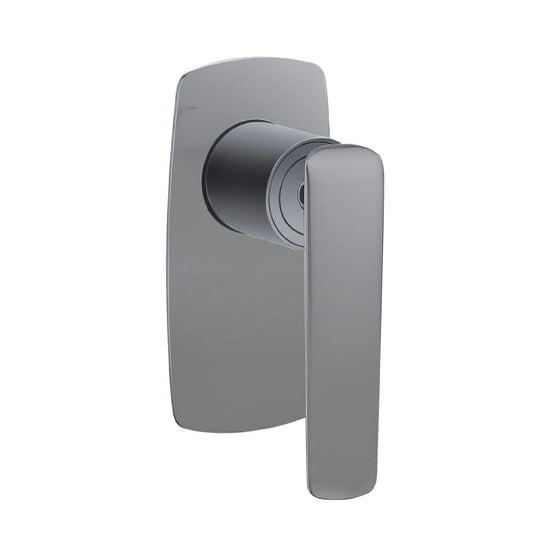 Brushed Nickel Wall Mixer Brass