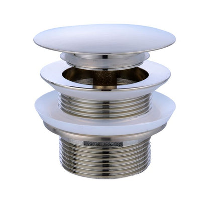 40mm Pull Out Pop-Up Bath Waste - Brushed Nickel