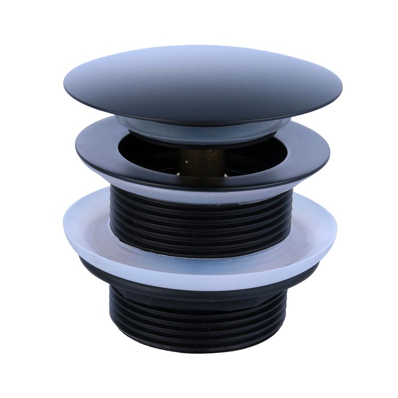 40mm Pull Out Pop-Up Bath Waste - Matte Black