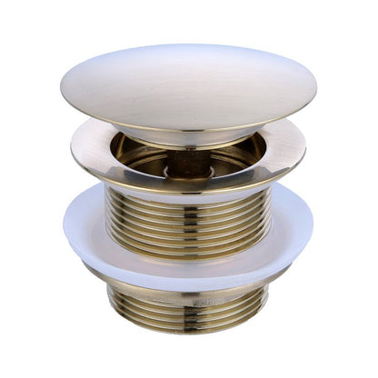 40mm Pull Out Pop-Up Bath Waste - Brushed Brass