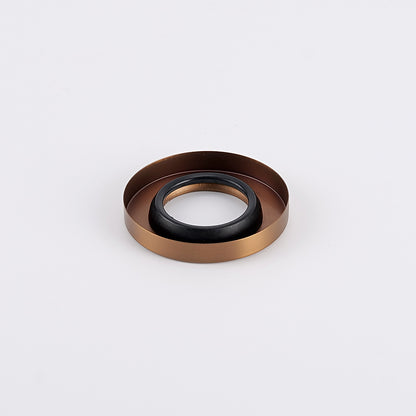 Radiant Brushed BronzeVertical towel rail (round & flat) Cover Plate