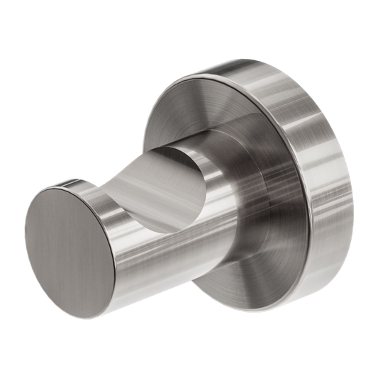 Nero Mecca Robe Hook Brushed Nickel