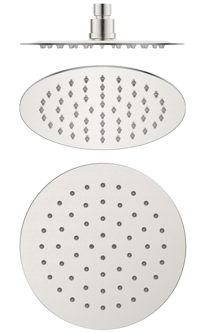 Mica Shower Head - 250mm - Brushed Nickel