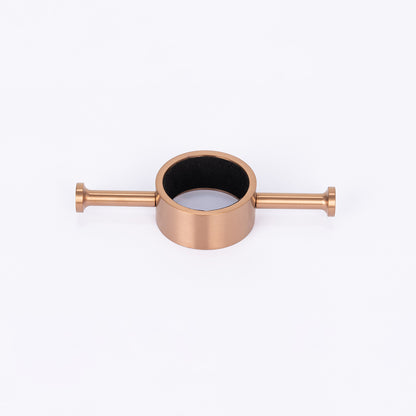 Radiant Vertical Single HEATED Towel Bar 40mm X 950mm Brushed Copper