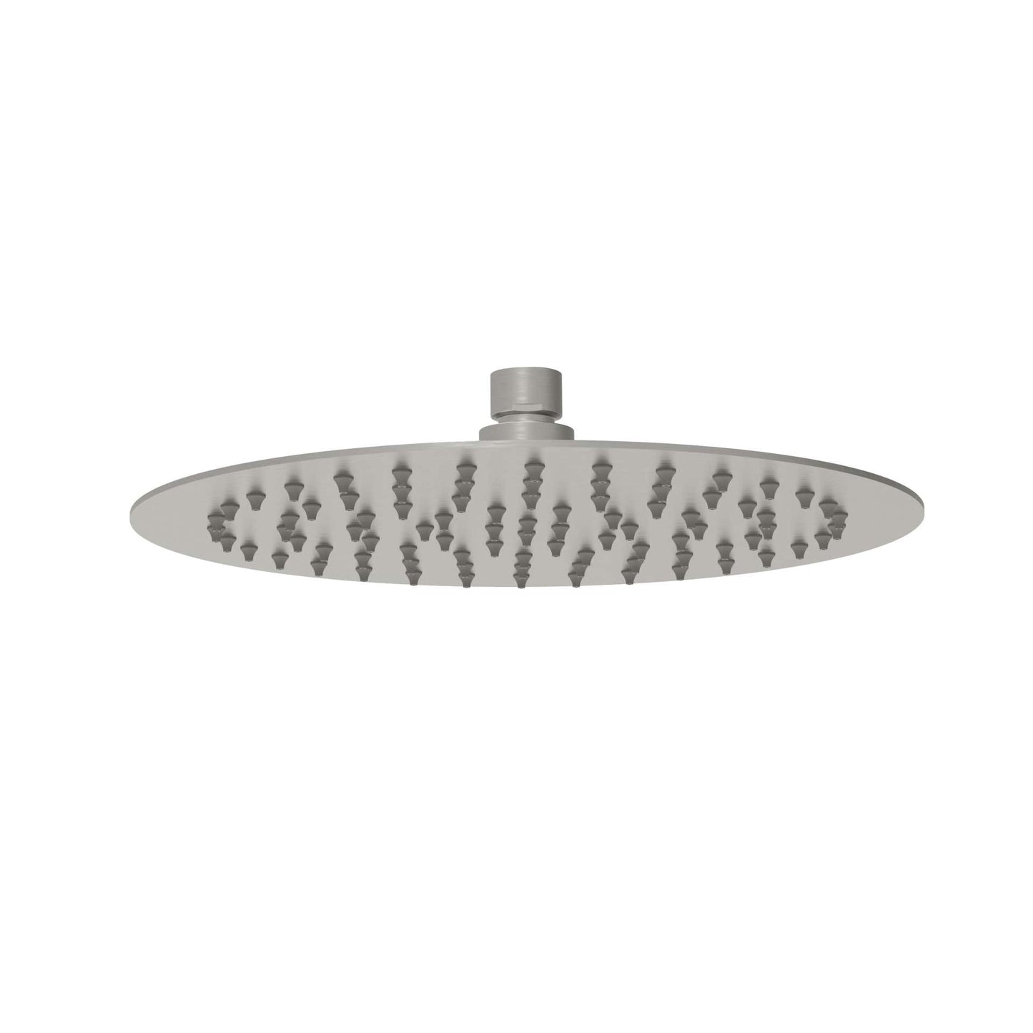 Dove 250mm Round Stainless Steel Shower Head - Brushed Nickel