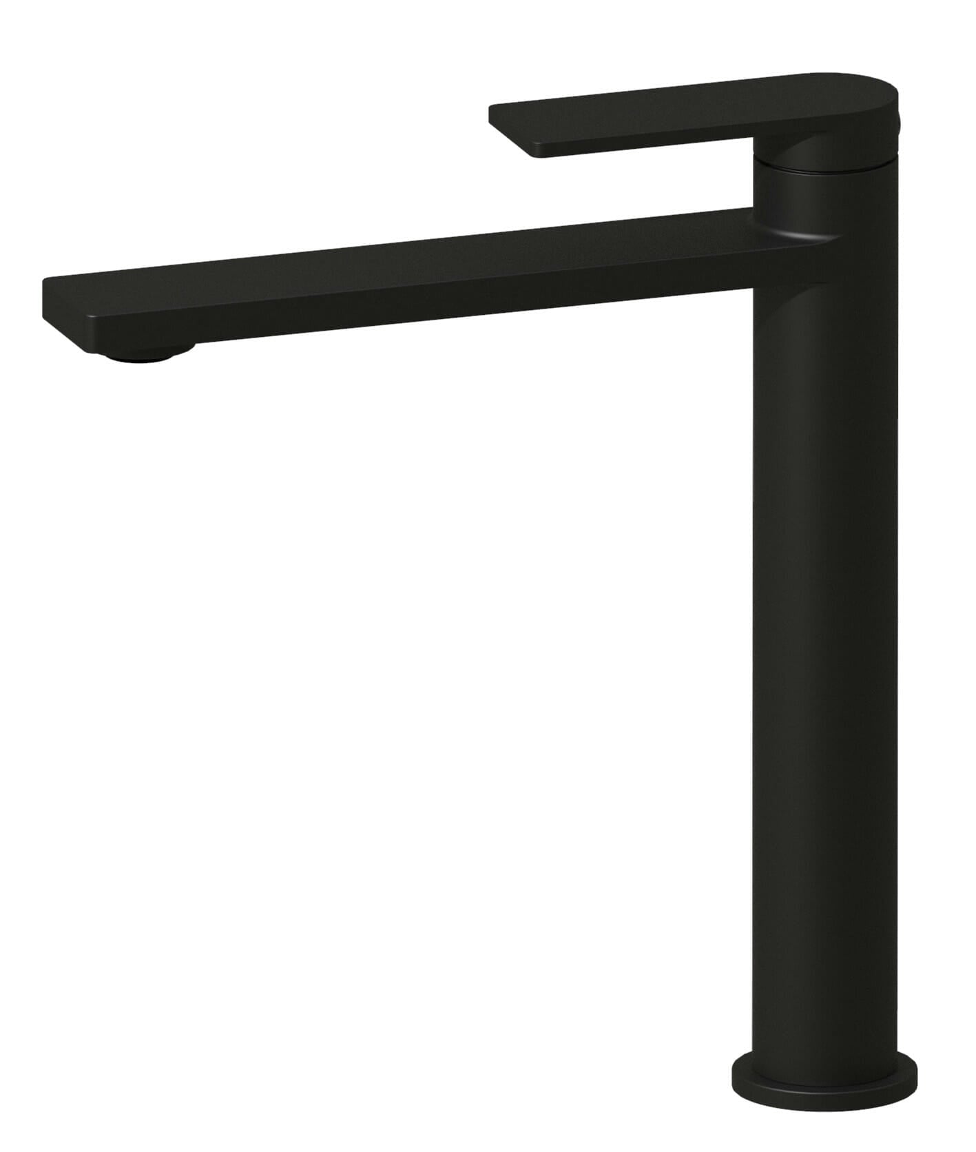 Ruki High Rise Basin Mixer - Matt Black