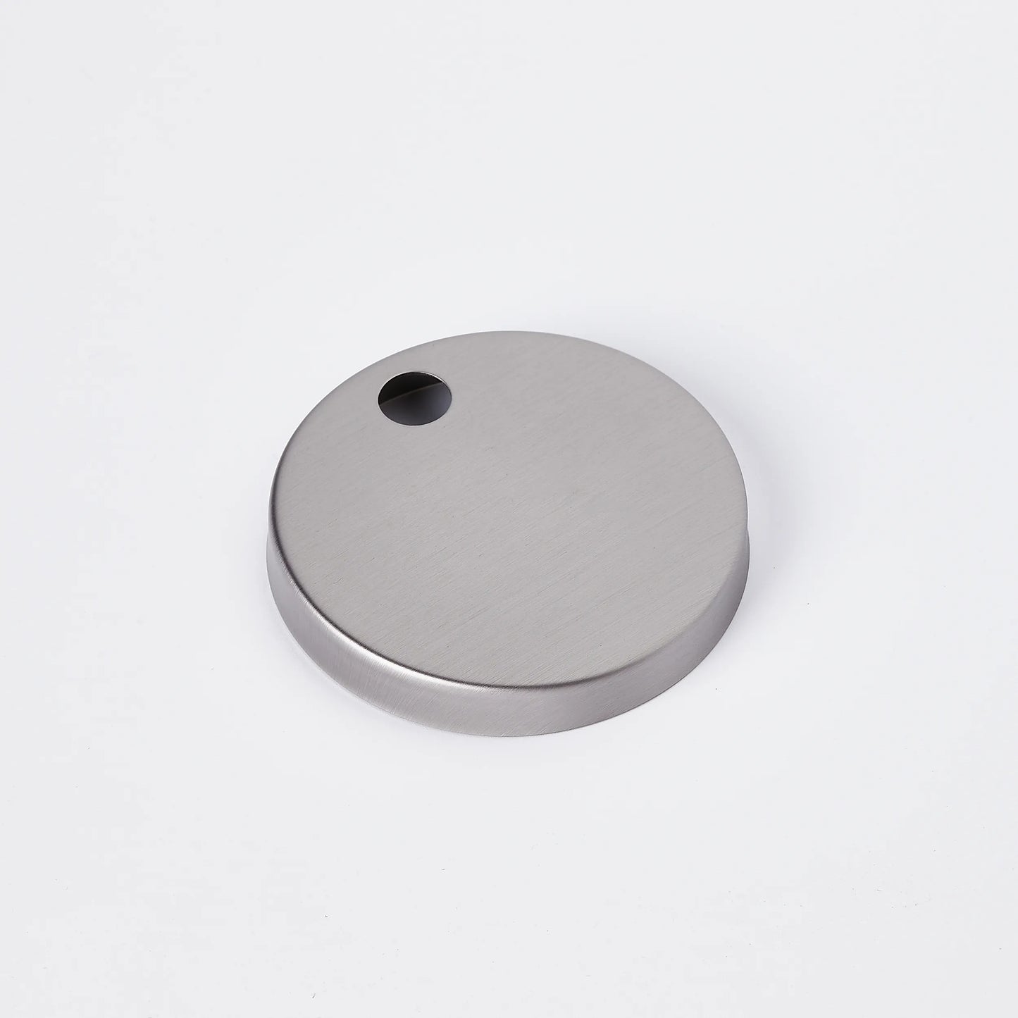 60mm Round Hinge cover of Toilet Seat Cover - Brushed Nickel