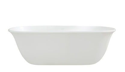 Blanche 162 TitanCast Bath - Satin Silk White