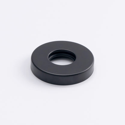 Radiant Matt Black Ladder Hardwire Cover Plate