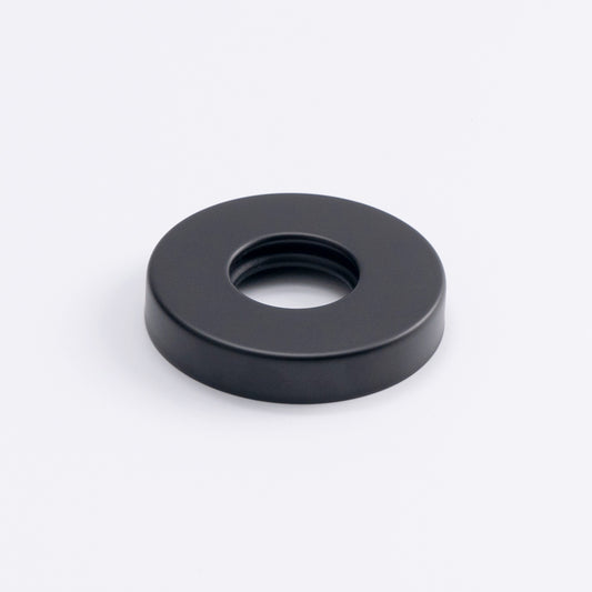 Radiant Matt Black Ladder Hardwire Cover Plate