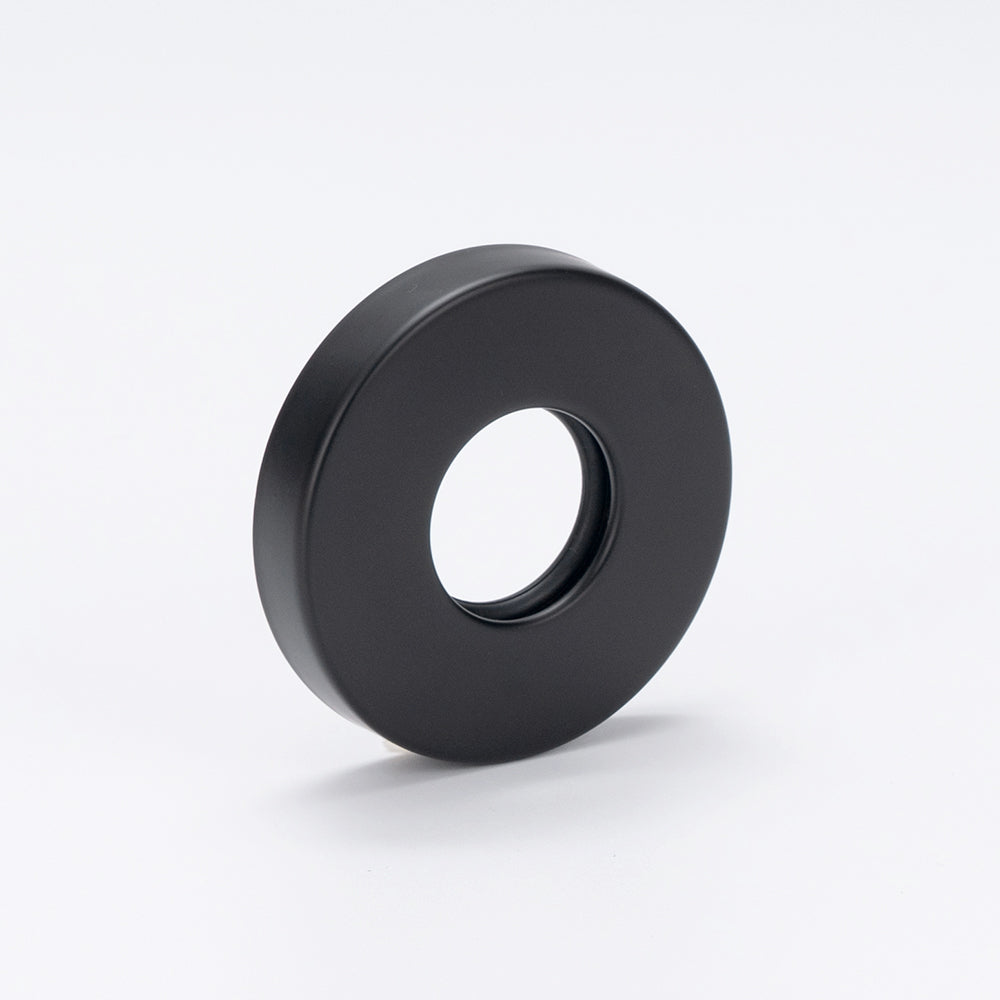 Radiant Matt Black Ladder Hardwire Cover Plate