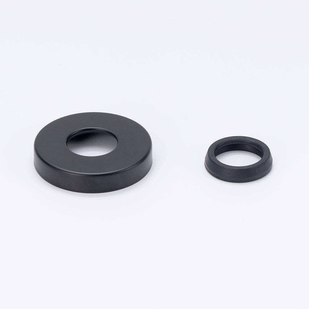 Radiant Matt Black Ladder Hardwire Cover Plate