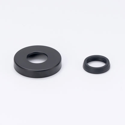 Radiant Matt Black Ladder Hardwire Cover Plate