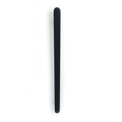 Radiant Matt Black Flat Profile Vertical 930mm NON-HEATED Single Bar Towel Rai