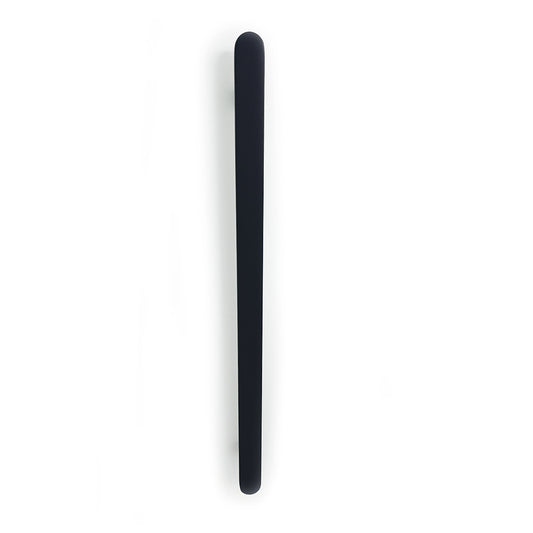 Radiant Matt Black Flat Profile Vertical 930mm NON-HEATED Single Bar Towel Rai