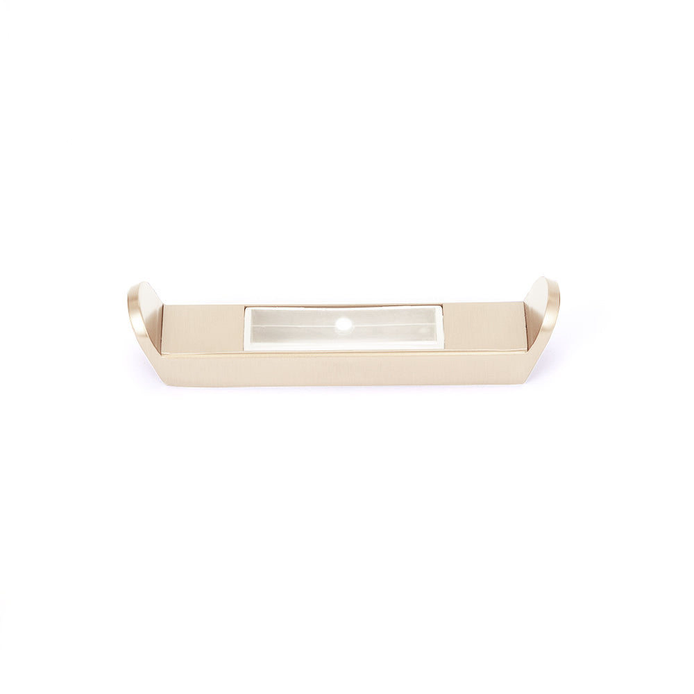 Radiant VERTICAL FLAT BAR HOOK BRUSHED NICKEL