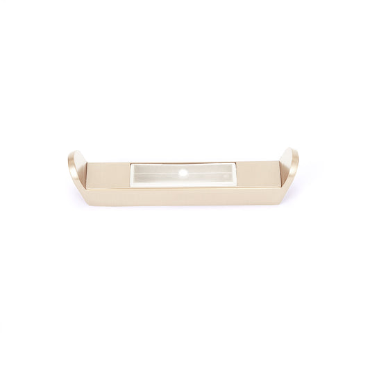 Radiant VERTICAL FLAT BAR HOOK BRUSHED NICKEL