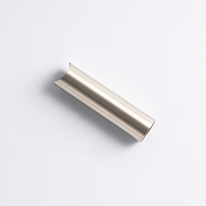 Radiant Brushed Nickel round tube leg 90mm