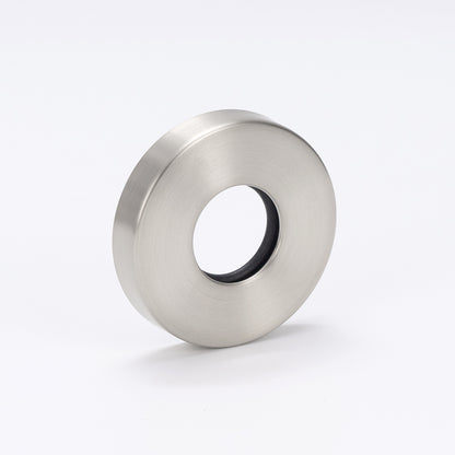 Radiant Brushed Satin Vertical towel rail (round & flat) Cover Plate