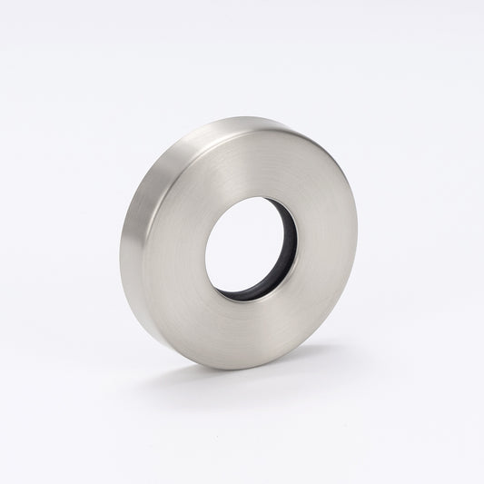 Radiant Brushed Satin Vertical towel rail (round & flat) Cover Plate