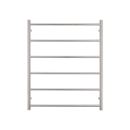 Radiant Brushed Satin 700 x 830mm Round NON-HEATED Towel Rail