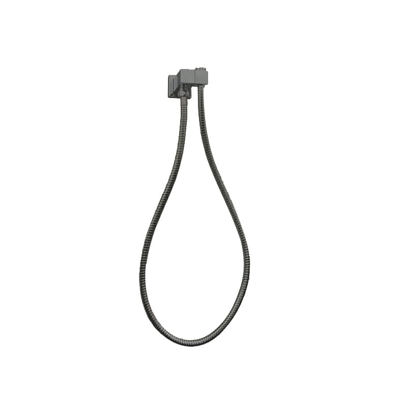 Esperia Gun Metal Grey Shower Holder & Connector |