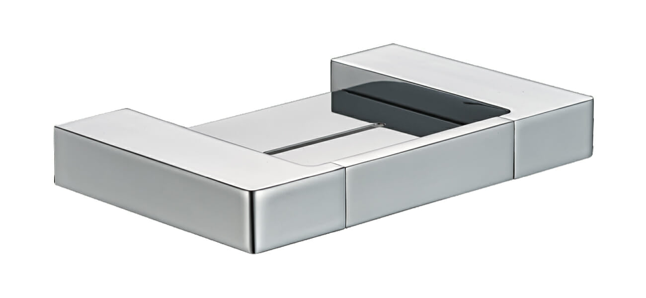 Ceram Soap Holder - Chrome
