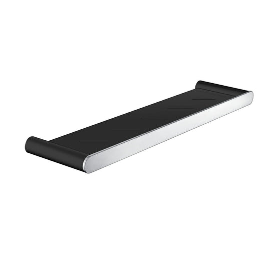 Bellino Black & Chrome Towel Shelf